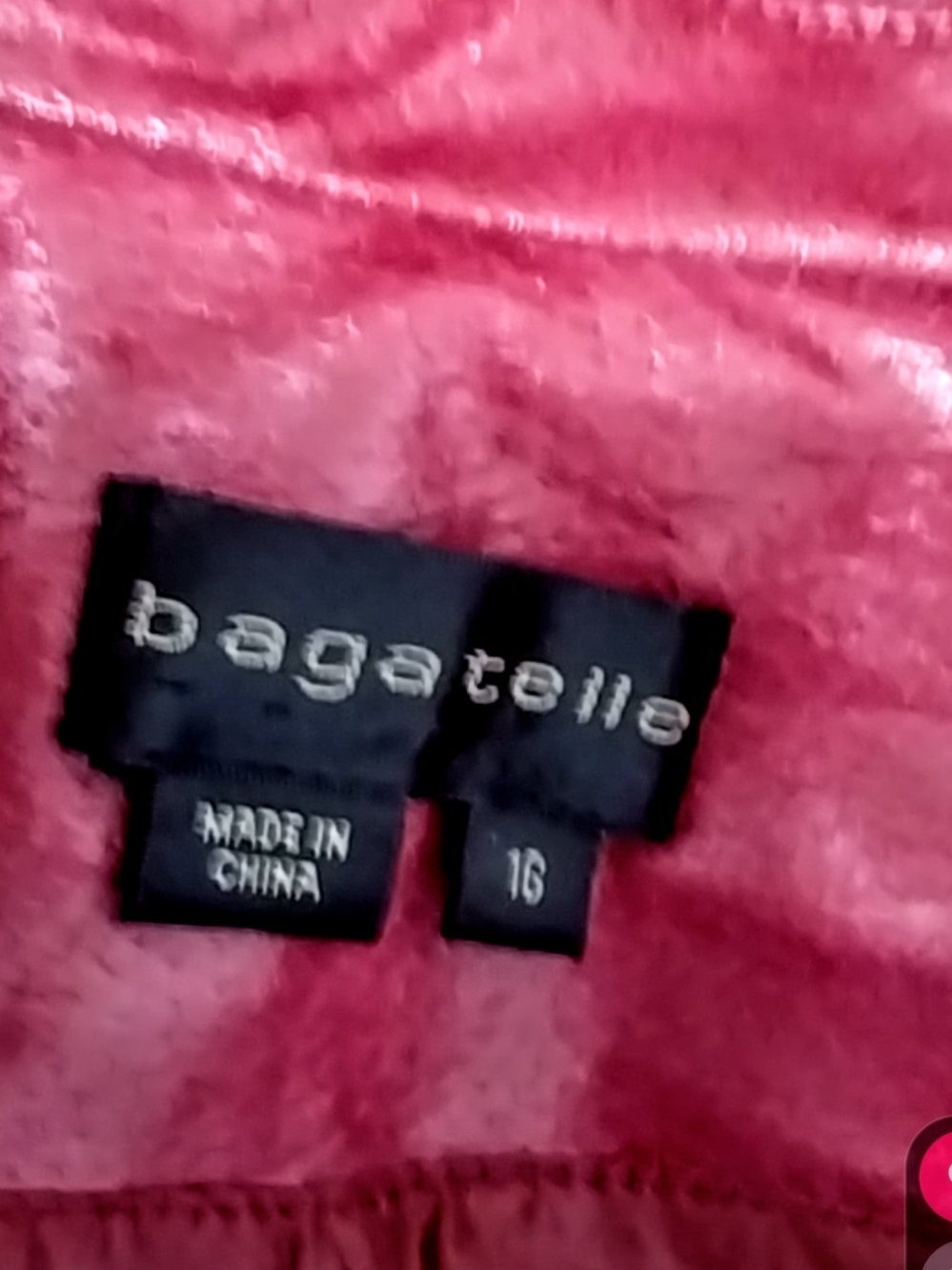 Bagatelle Women's Pink Genuine leather Jacket.